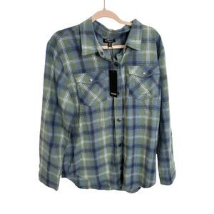True Religion Women's Tops True Religion Brushed Flannel Long Sleeve Plaid L
